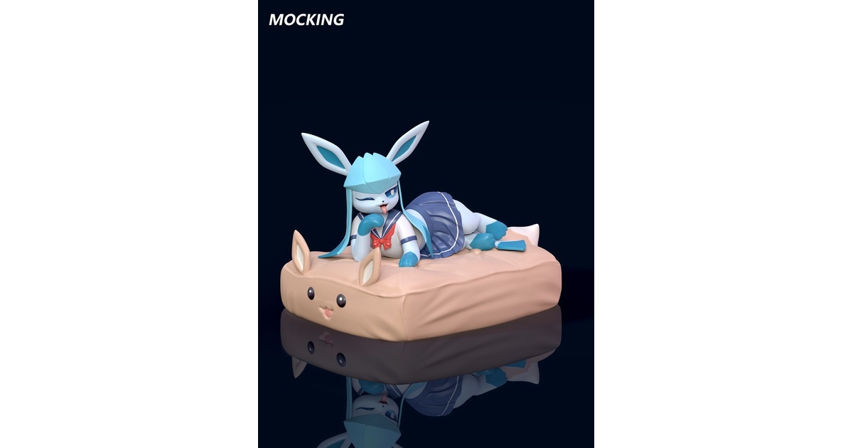 グレイシア　制服ver 1／20フィギュア　GK ポケモン 在庫あり」1/20 Glaceon グレイシア フィギュア JK制服