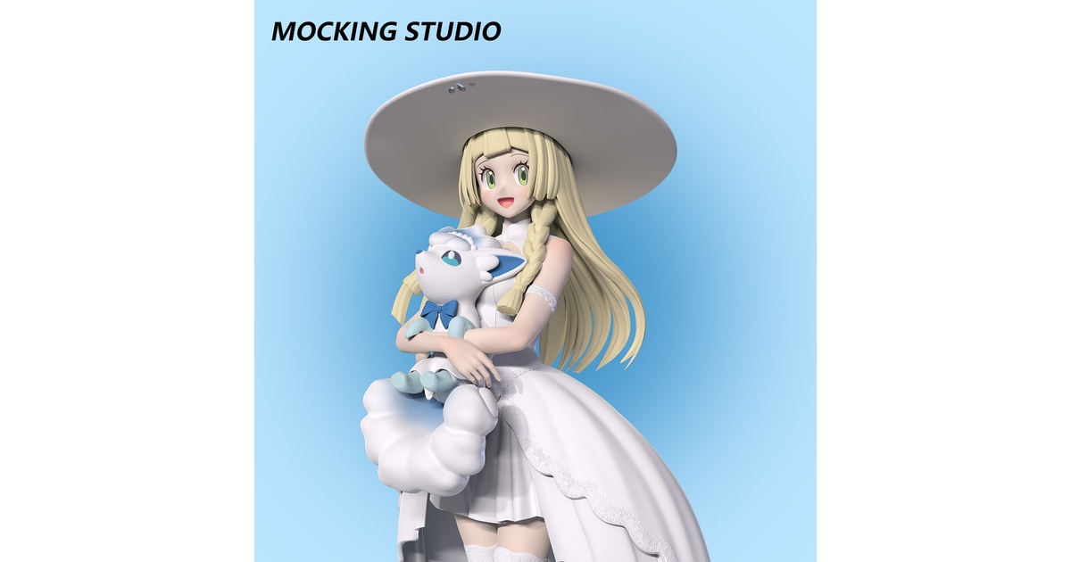 予約】リーリエ 1/8 スケールフィギュア (16cm) — Q3-Q4 発送予定
