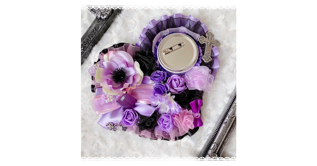 【最終値下げ】リドル・ローズハート カプ缶 痛バ セット アルトローズ ALTROSE 缶バッチ ロゼット ヲタ活 グッズ 名札 痛バッグ