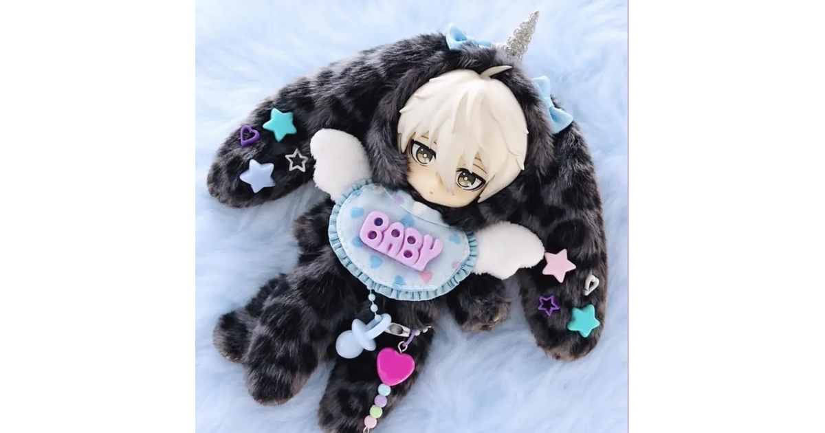 ねんどろいどどーる•オビツ11 ユニコーン着ぐるみ3点セット