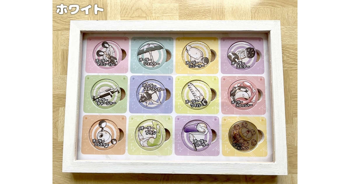 Splatoon 缶バッジ 8個セット おまけ付き - メルカリ