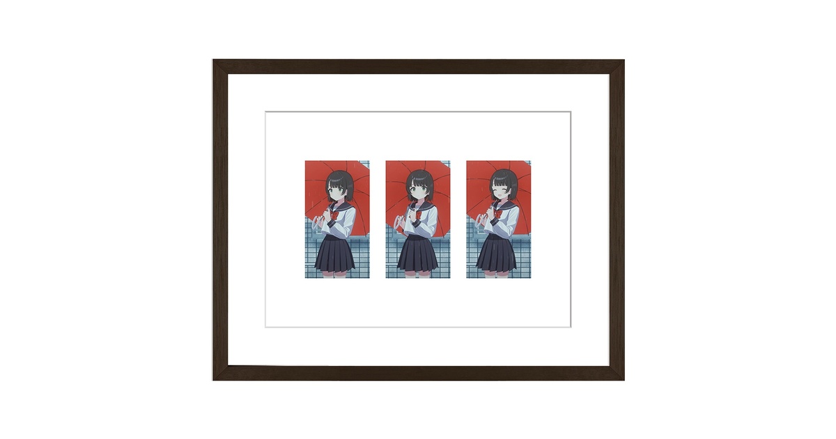 しぐれうい×rariemonnコラボアート作品　複製原画　「世界考え中」 しぐれうい×rariemonnコラボアート作品「世界考え中」｜SHIGURE