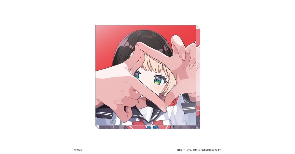 しすくじアクリルブロックver2 アクリルブロック（“CREATIVE_AREA” ver.） - しぐれうい企画展&ライブ