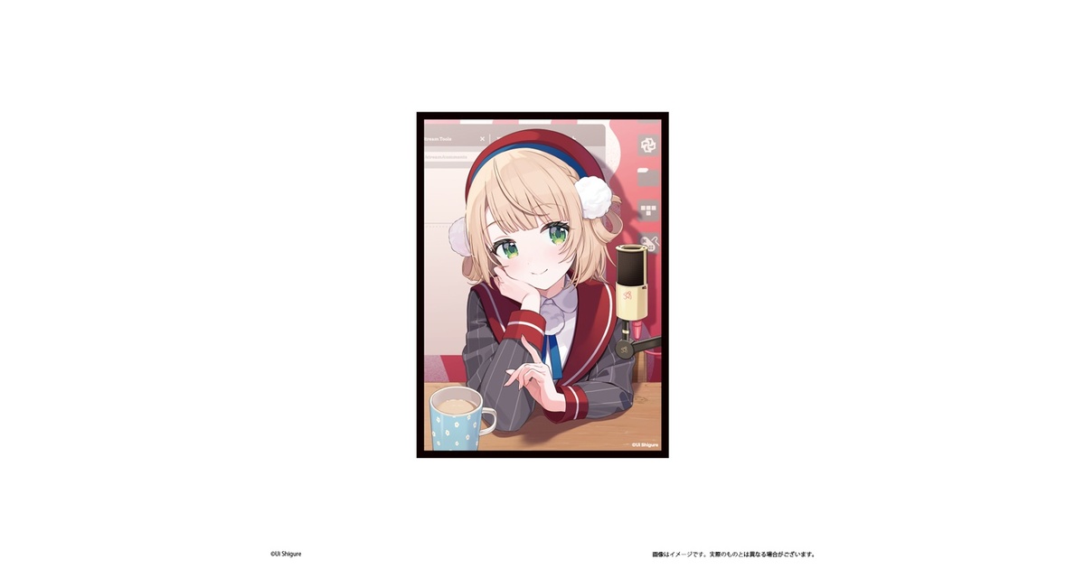 カードスリーブ（“STREAMING_AREA” ver.） - しぐれうい企画展&ライブ
