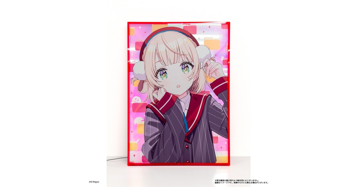 限定10点／サイン入り証明書付き/B2サイズ】オーロラアクリルアート