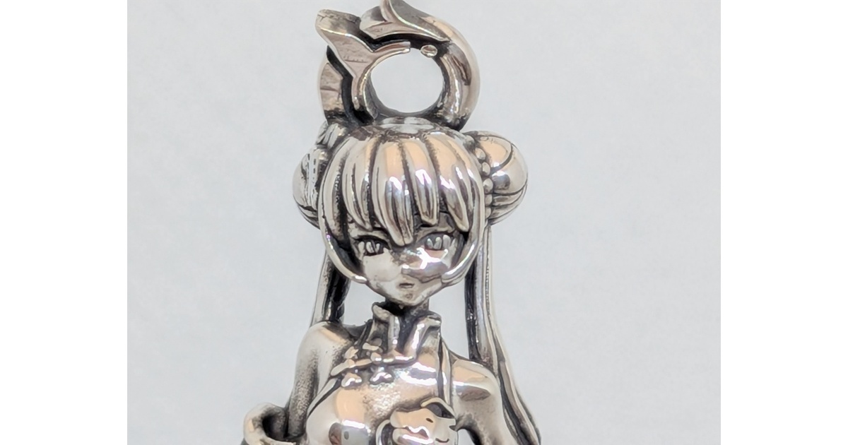 ブルーアーカイブ 竜華キサキシルバーフィギュア - 楽RAKU銀工房BOOTH