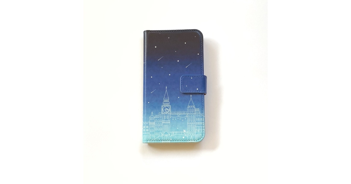 iPhone/Android】星の街 手帳型スマホケース - 遊時計☽⋆ﾟ︎︎ - BOOTH