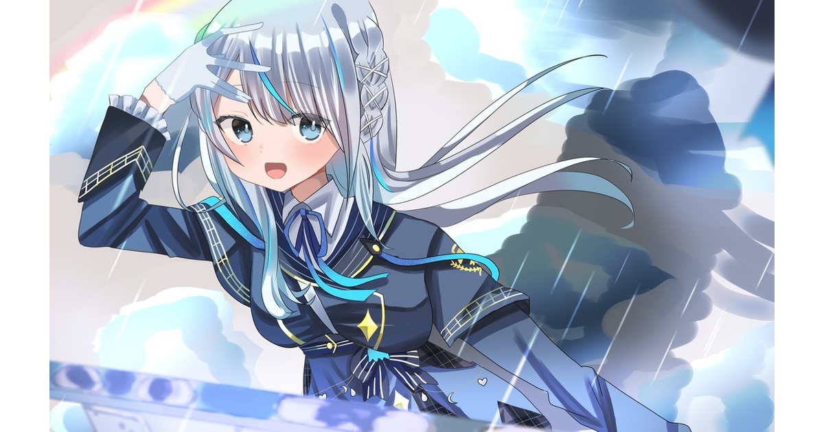 雨海ルカ プレイマット マウスパッド - 睡眠時間24 - BOOTH