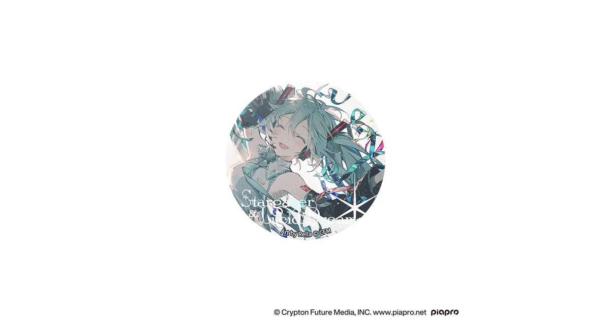 ホロ加工缶バッジN＜初音ミク 18th Anniversary＞ - Rella