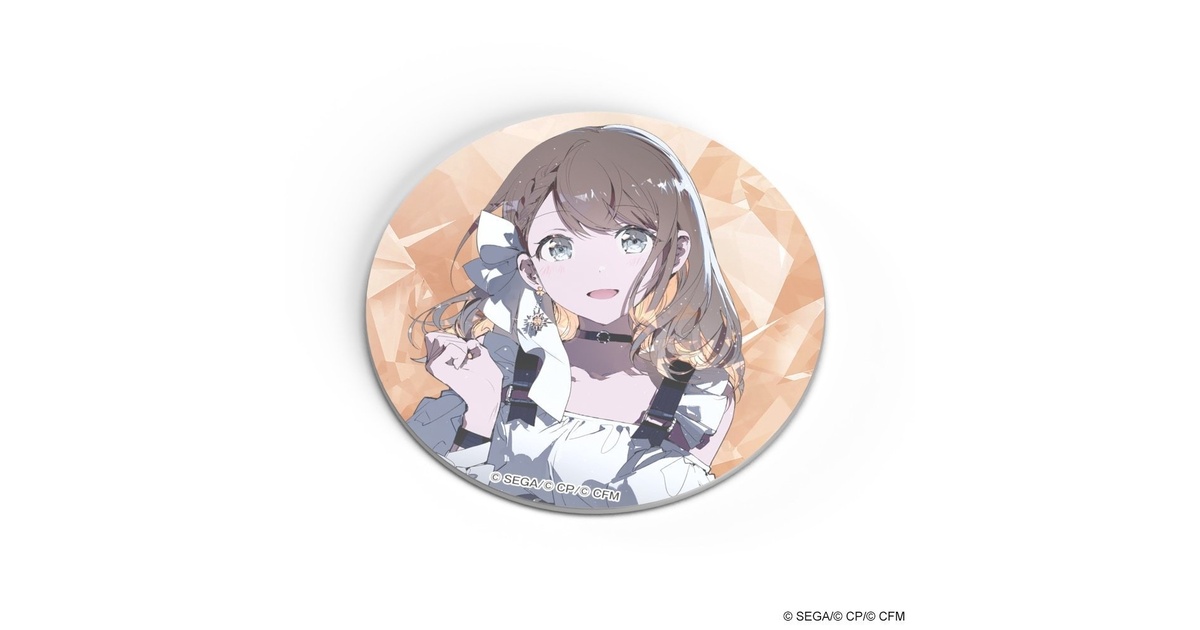 コースターパブミラー「セカイの宝石箱」＜花里みのり（No.11