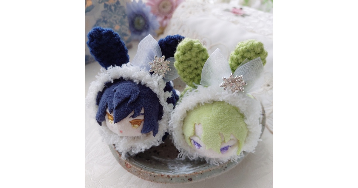 もちマスミニ用着ぐるみ 紺色 薄い緑 - miyaあむあむ - BOOTH