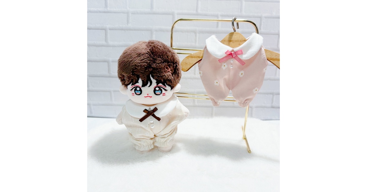 20cmぬい服】宮殿のロングブラウスコーデ 20cm着せ替え