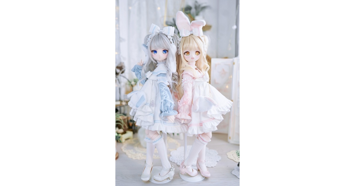 ディーラー様製アウトフィット　4点セット 1/4ドール　洋服　探偵ウサギ　BR 即納）「雪追いウサギ」（1/4ドール） - 木茶動物園 - BOOTH