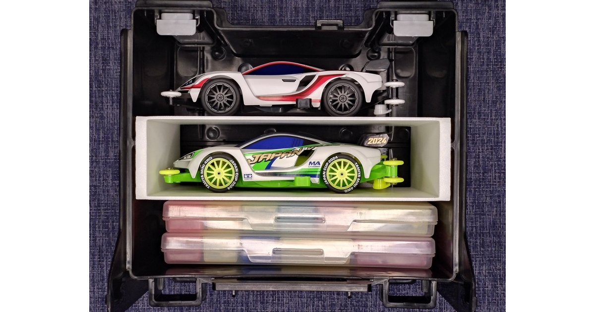 ミニ四駆 ポータブルピット用仕切り 「ポータブルピット ディバイダーβ