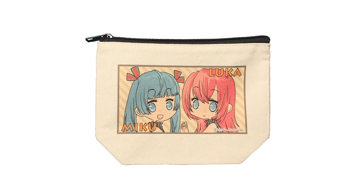 巡音ルカ ポーチ＆缶ミラーセット アクリルスタンド＆推し活ポーチセット（巡音ルカ）【@Loppi
