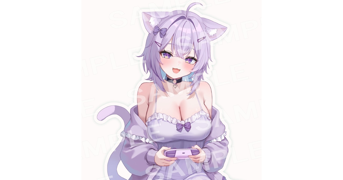 ホロクル12th】猫又おかゆ部屋着アクリルスタンド【非公式