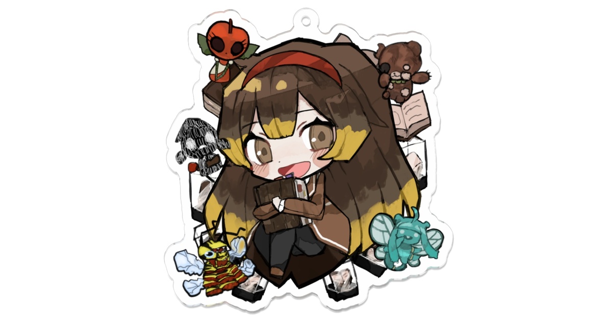 Library of ruina 指定司書＋幻想体 アクリルキーホルダー