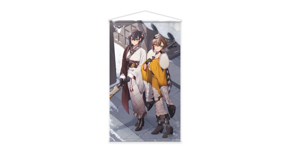 艦これ 等身大タペストリー 長門 新春ライブ 晴着 ポスター 晴れ着ながむつタペストリー - centimeters - BOOTH