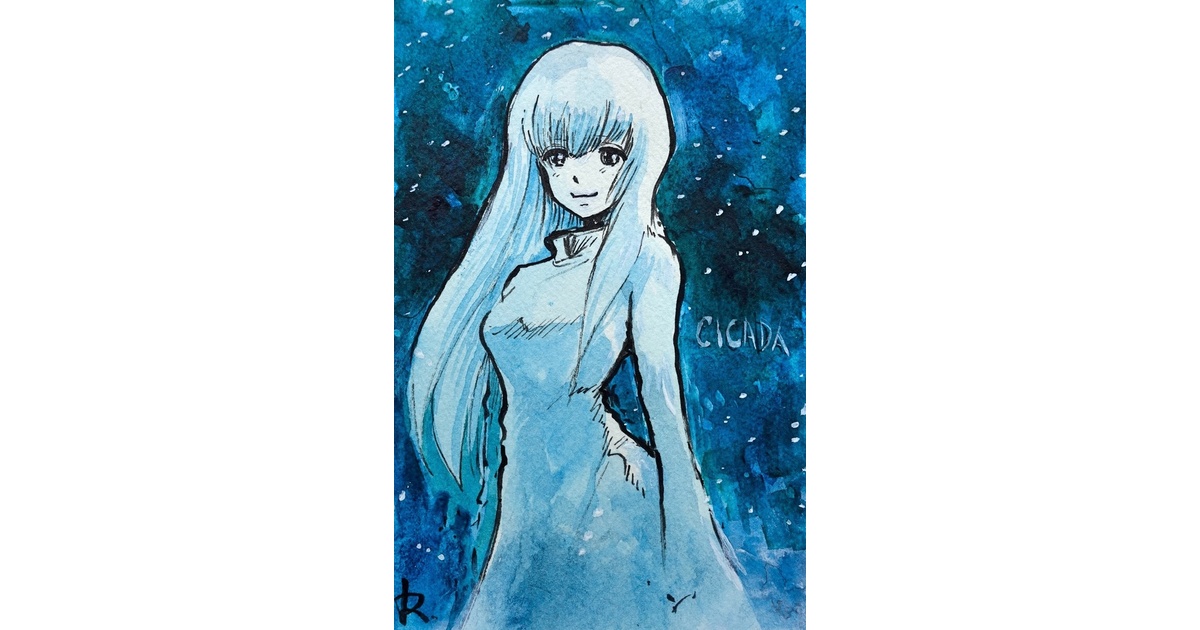 直筆絵画「 シカーダ・ロルカ 」 - 山田玲司 シエスタウン - BOOTH