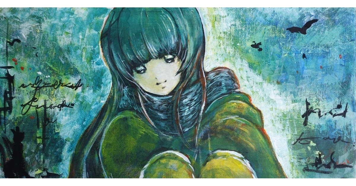 直筆絵画『 朝 』 - 山田玲司 シエスタウン - BOOTH