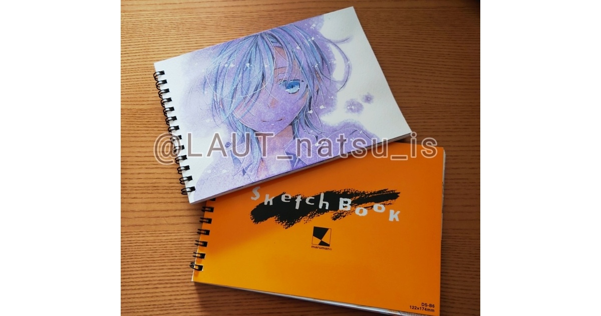 原画【創作で1日1枚アナログ絵】スケッチブック - LAUT＠BOOTH - BOOTH