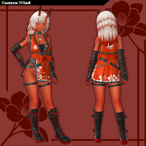VRChat向け３Dモデル「焔花（ほのか）」 缩略图 6