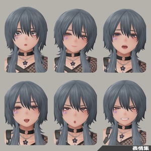 VRChat向け３Dモデル「紗月（さつき）」 缩略图 9