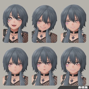 VRChat向け３Dモデル「紗月（さつき）」 缩略图 8