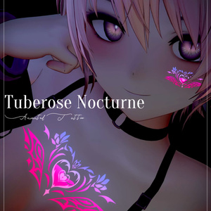 動く＆光るタトゥー(Animated Tattoo)「Tuberose Nocturne」多数アバター導入可 缩略图 13
