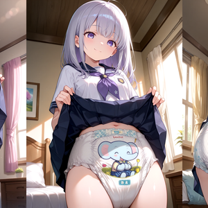 ぞうさん柄おむつLoRA（Illustrious専用）