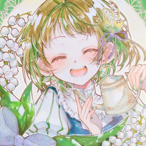 オリジナルイラスト 原画 色紙 モノクロ - daradaramochi - BOOTH