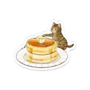 猫 猫とパンケーキ - きたがわ なつみのイラスト - pixiv