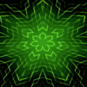 ダークグリーン万華鏡２