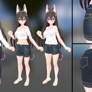 【ここあ用】シャツ＆デニムパンツ 缩略图 2
