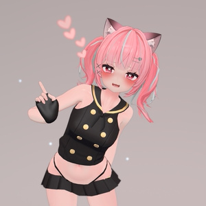 【舞夜用】ショートセーラー服【Maya用】 缩略图 6