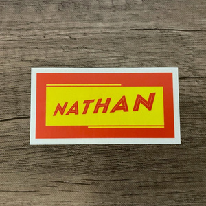 Nathan ステッカー