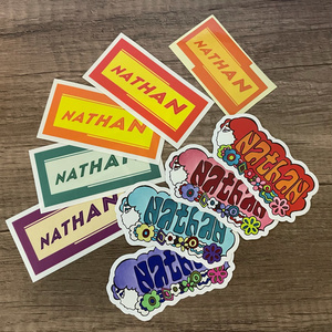 Nathan ステッカー