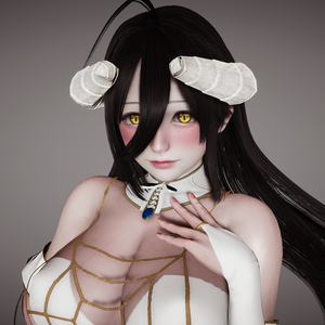 No. 22 “Albedo” Honey Select 2 HS2 キャラクターカード Character Cards Graphics Preset