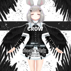 「レイニィ」専用【3D衣装モデル】Crow