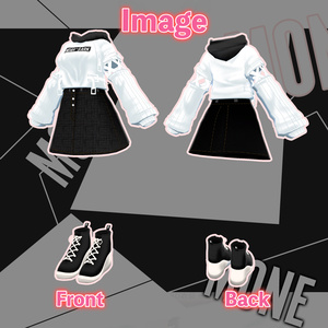 「竜胆」専用【3D衣装モデル】モネ