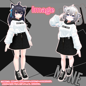 「セフィラ/アッシュ」専用【3D衣装モデル】モネ