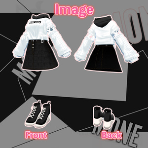 「セフィラ/アッシュ」専用【3D衣装モデル】モネ