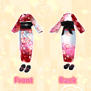 「セフィラ/アッシュ」専用【3D衣装モデル】一期一会