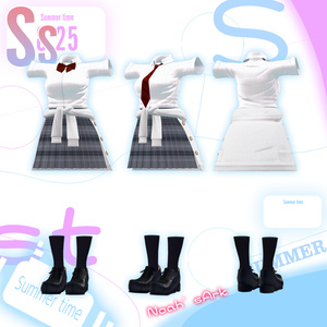 「マヌカ」専用【3D衣装モデル】サマータイムSS 缩略图 4