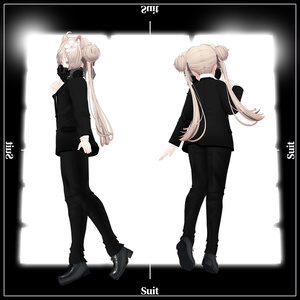 「マヌカ」専用【3D衣装モデル】スーツ 缩略图 2