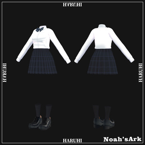 「シフォン-Chiffon-」専用【3D衣装モデル】HARUHI「春日」 缩略图 7