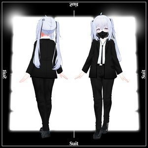 「サフィー」専用【3D衣装モデル】スーツ 缩略图 3