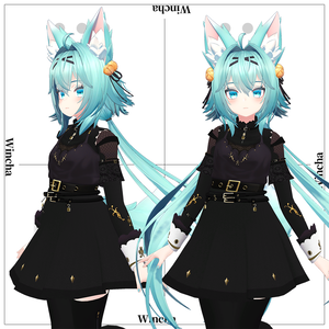 「竜胆」専用【3D衣装モデル】Wincha