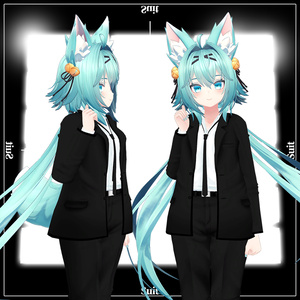 「竜胆」専用【3D衣装モデル】スーツ 缩略图 2