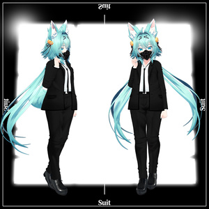 「竜胆」専用【3D衣装モデル】スーツ 缩略图 3